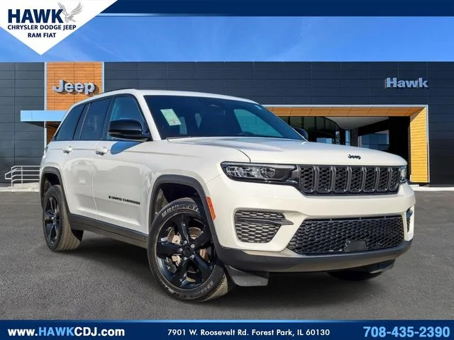 Certified Used 2024 White Jeep Altitude X image 1