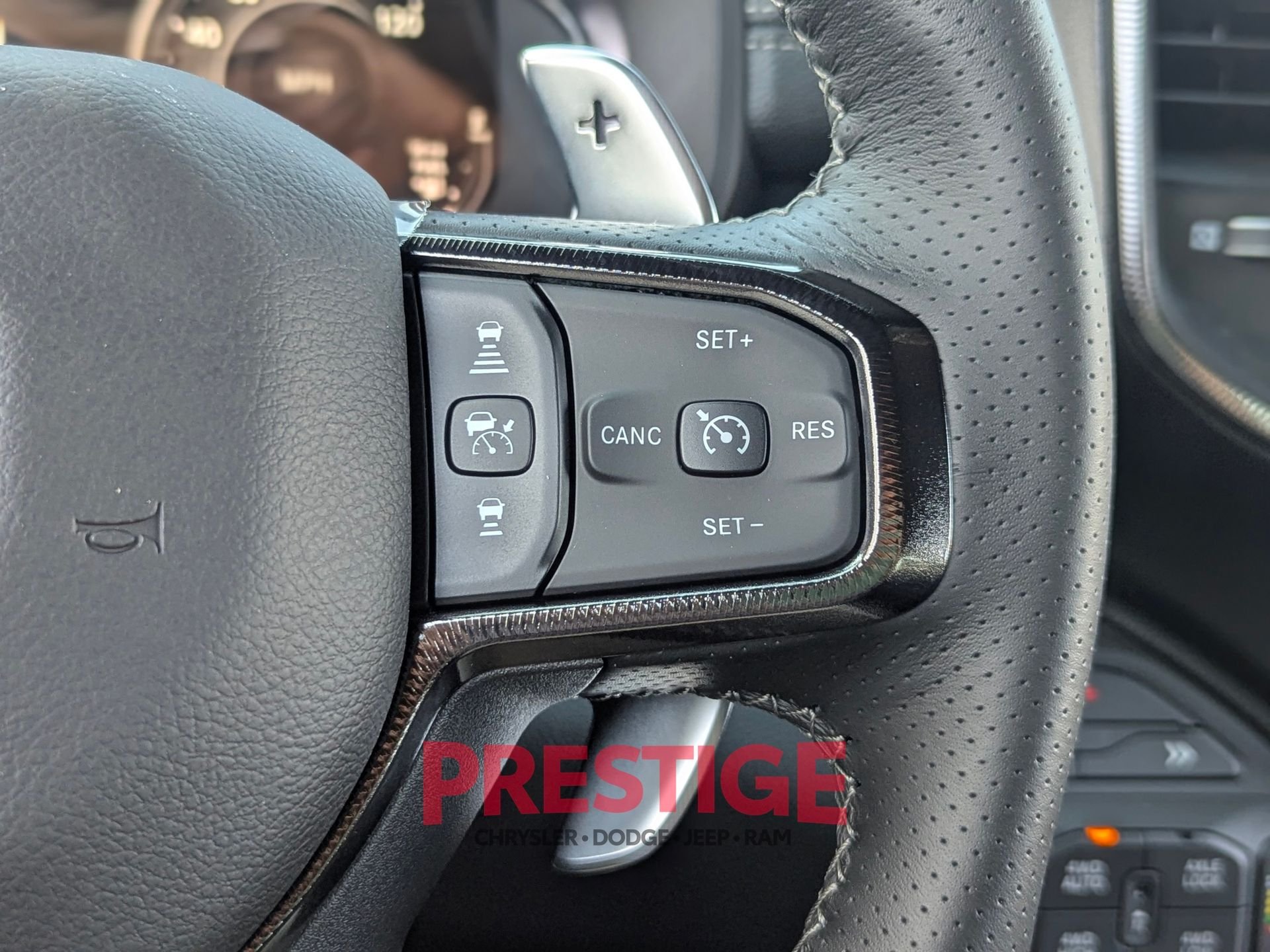 New 2026 Diamond Black Crystal Pearl-Coat Exterior Paint RAM RHO image 15