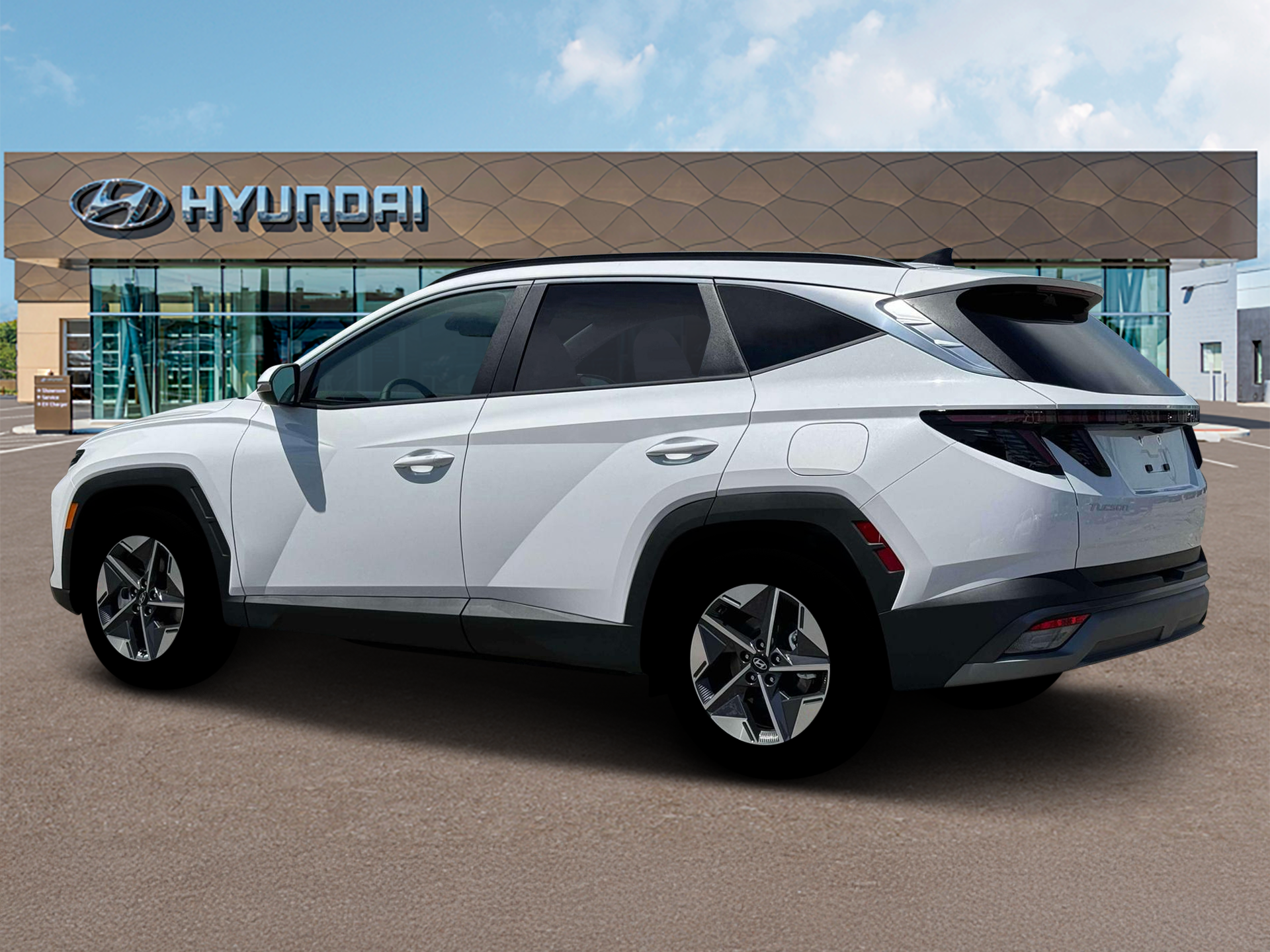 New 2026 White Hyundai SEL Premium AWD image 4