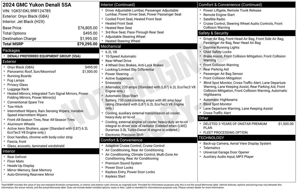 Used 2024 Black GMC Denali image 6