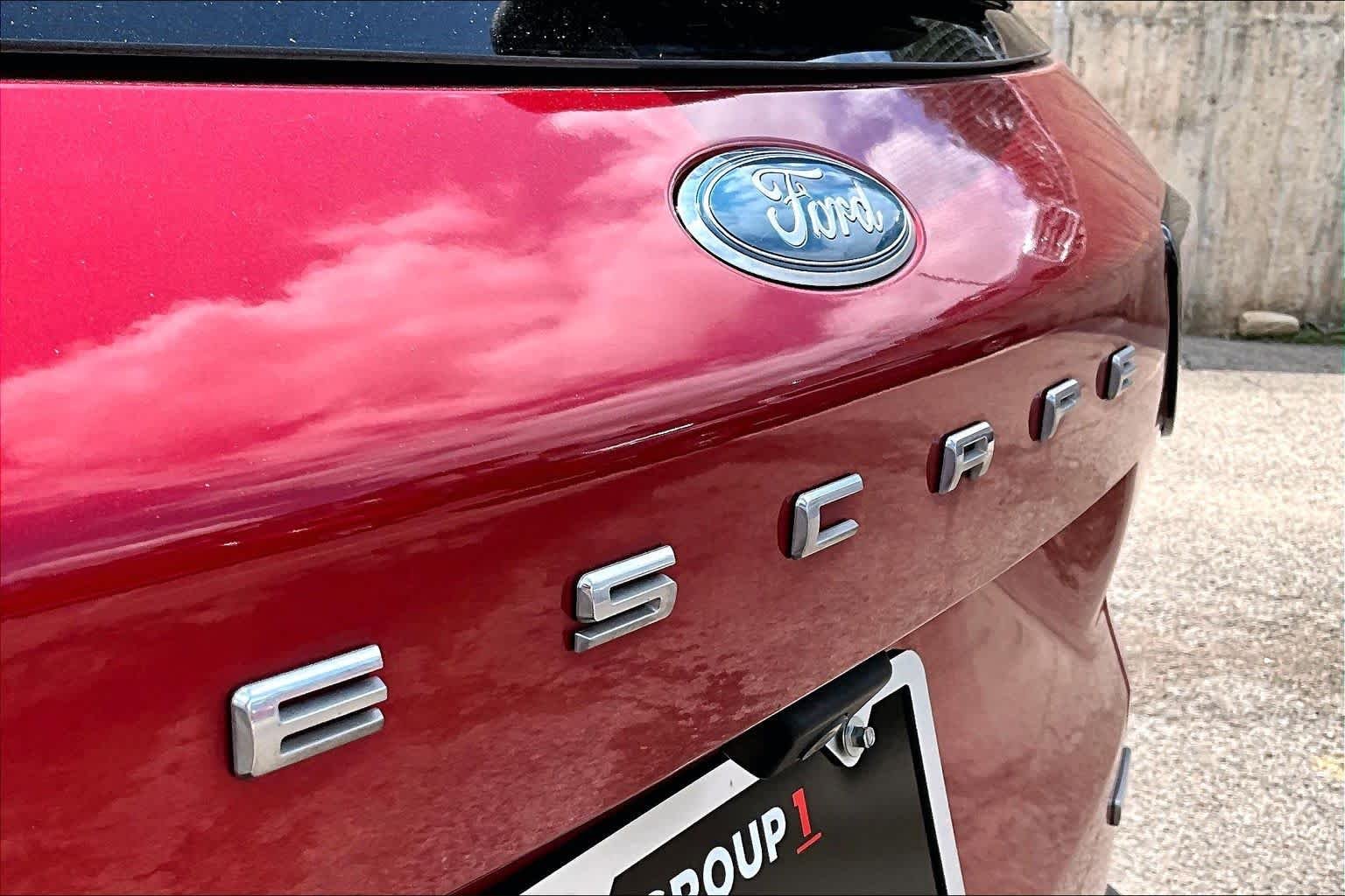 Certified Used 2020 Rapid Red Metallic Tinted Clearcoat Ford SEL image 13