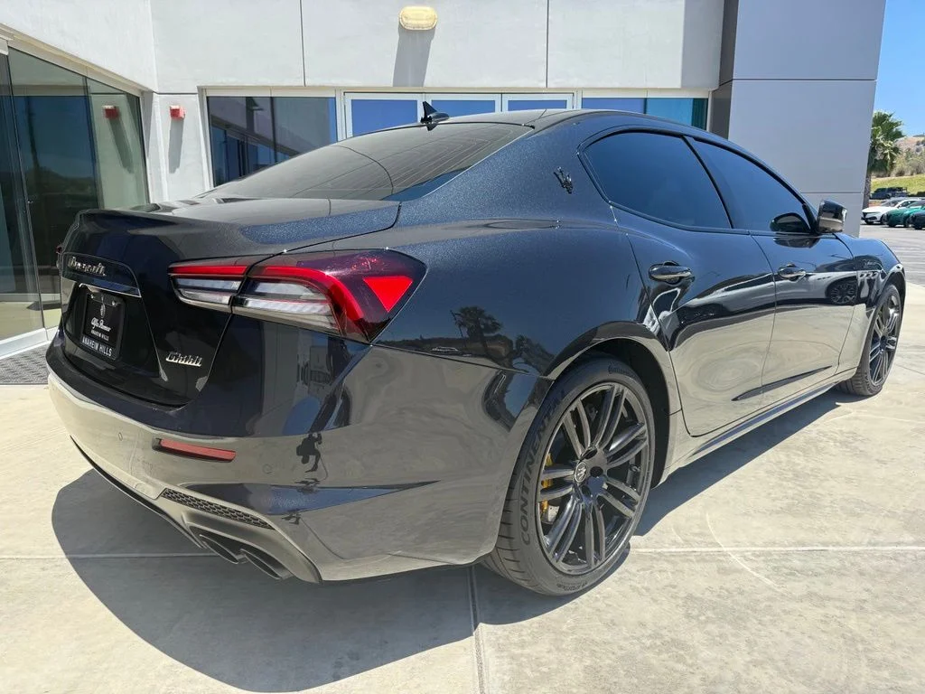 Certified Used 2023 Nero Ribelle Metallic Maserati Modena image 4