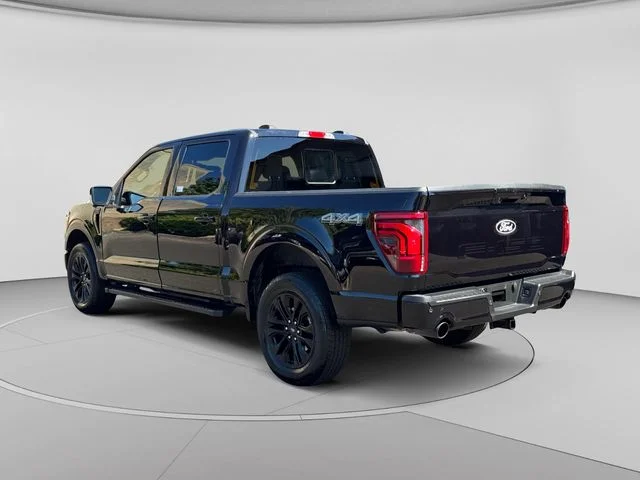 Used 2025 Agate Black Metallic Ford Lariat image 3