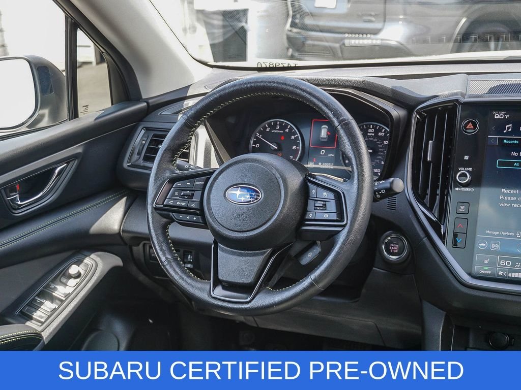 Certified Used 2023 White Subaru Onyx Edition image 16
