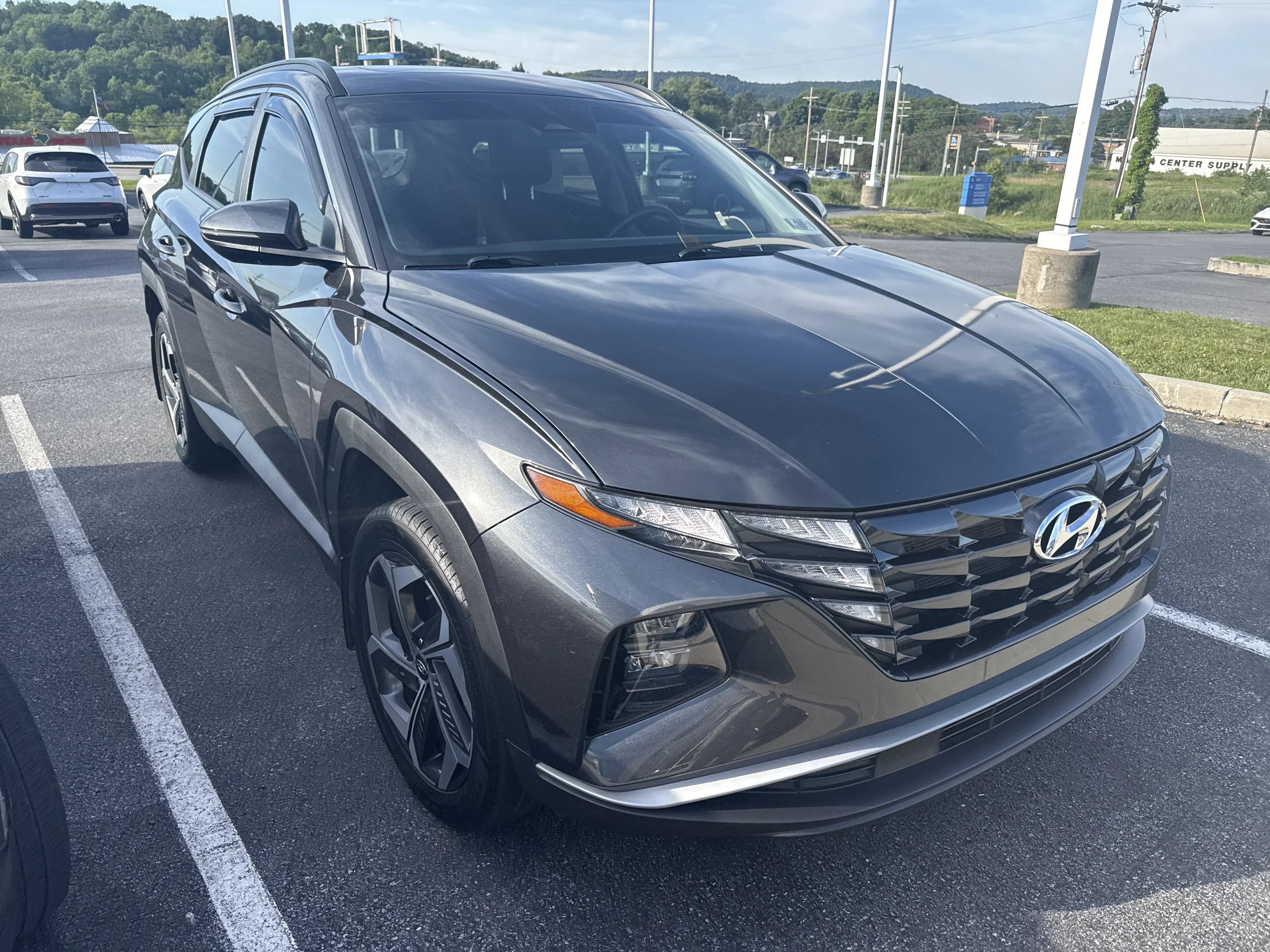 Used 2023 Portofino Gray Hyundai SEL image 2