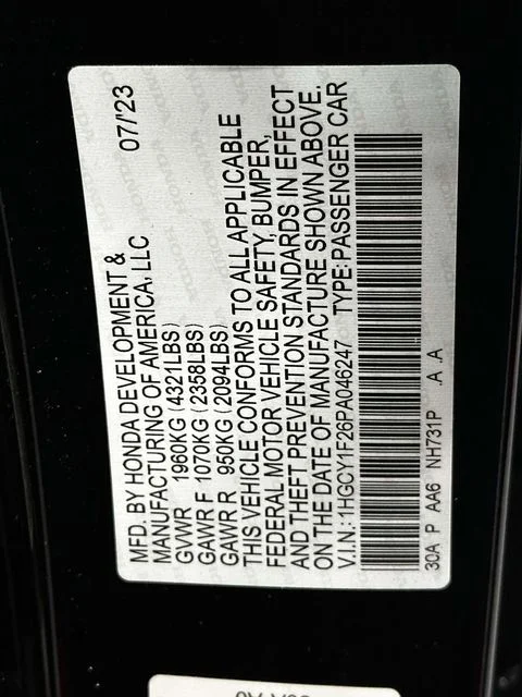 2023 Honda Accord LX - Photo 31