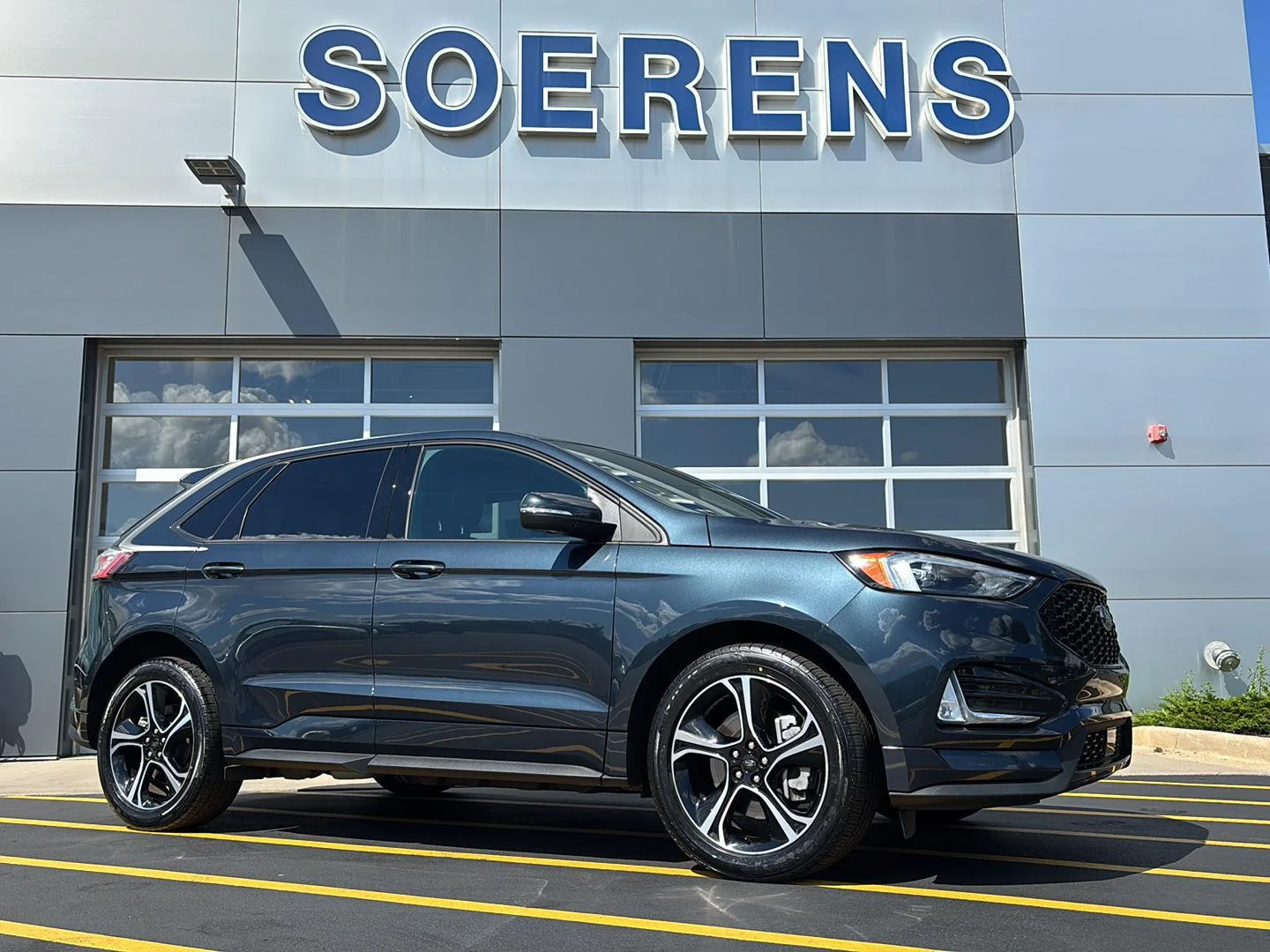 Used 2023 Stone Blue Ford ST image 1