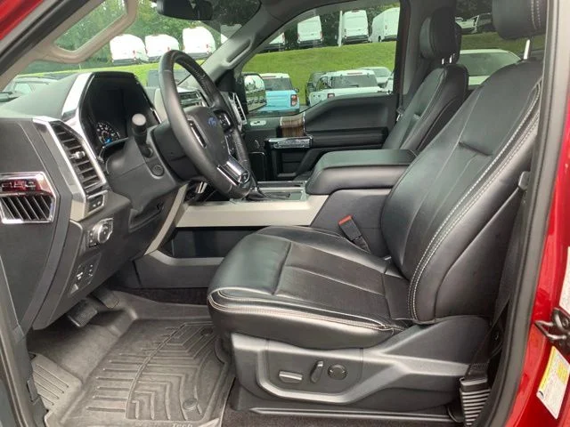 Used 2019 Ruby Red Metallic Tinted Clearcoat Ford Lariat image 24