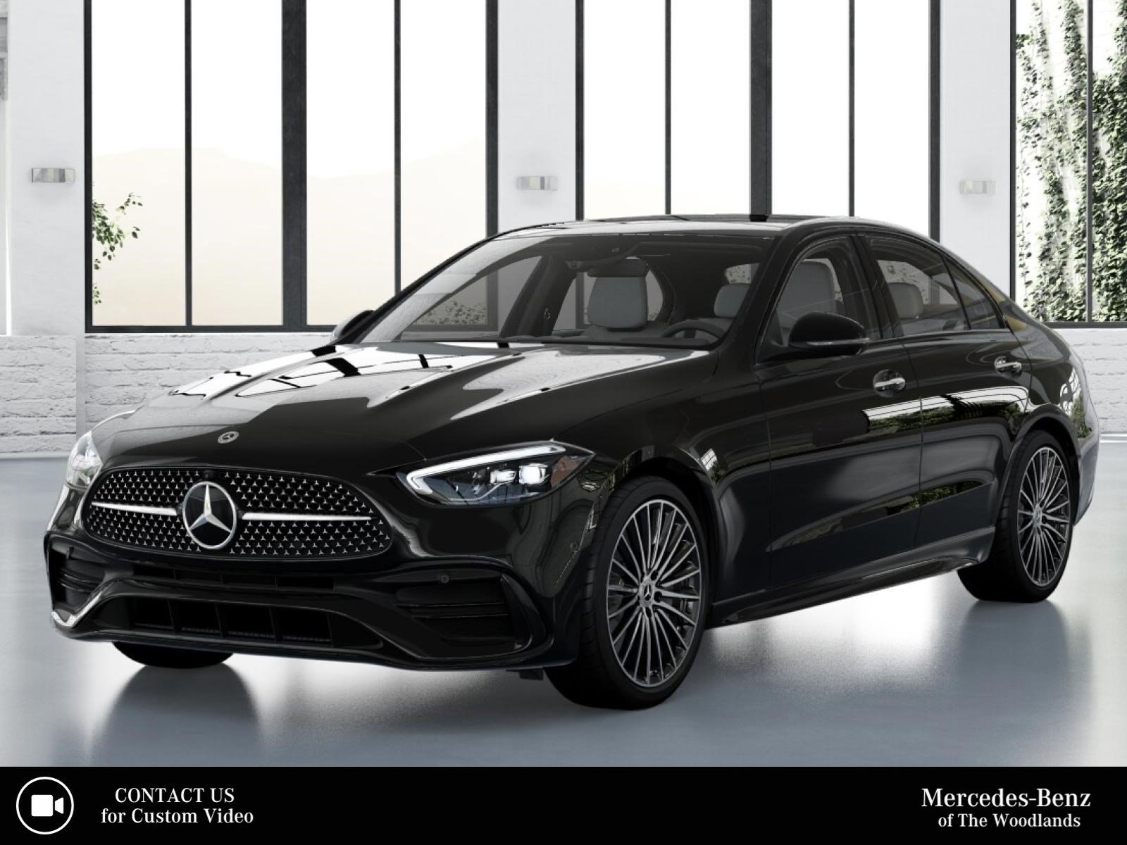 New 2026 Black Mercedes-Benz C 300 image 1