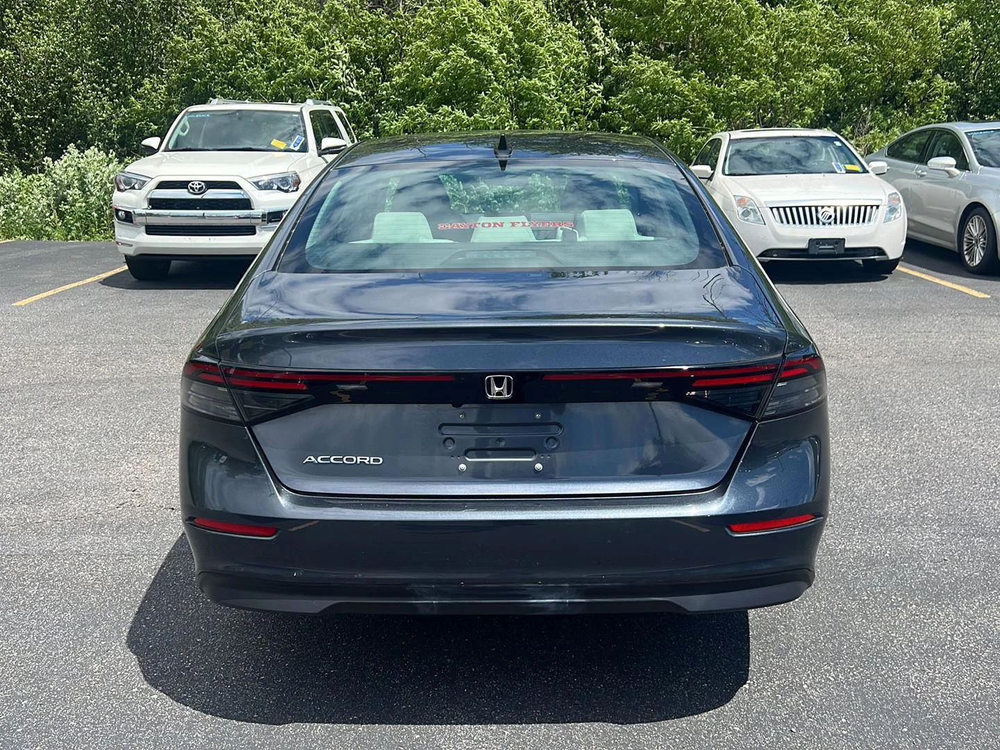 Used 2023 Meteorite Gray Metallic Honda EX image 3