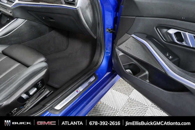 Used 2021 Portimao Blue Metallic BMW 330i image 26