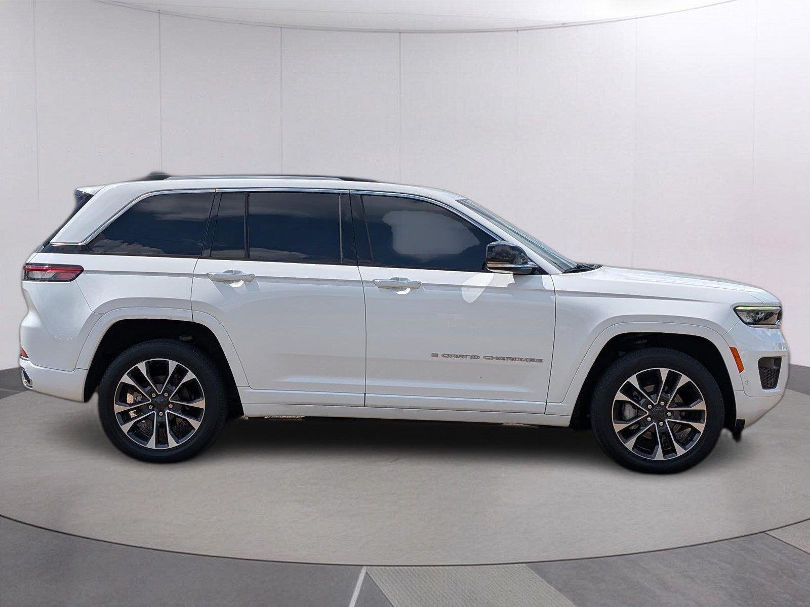 Used 2023 Bright White Clearcoat Jeep Overland image 6