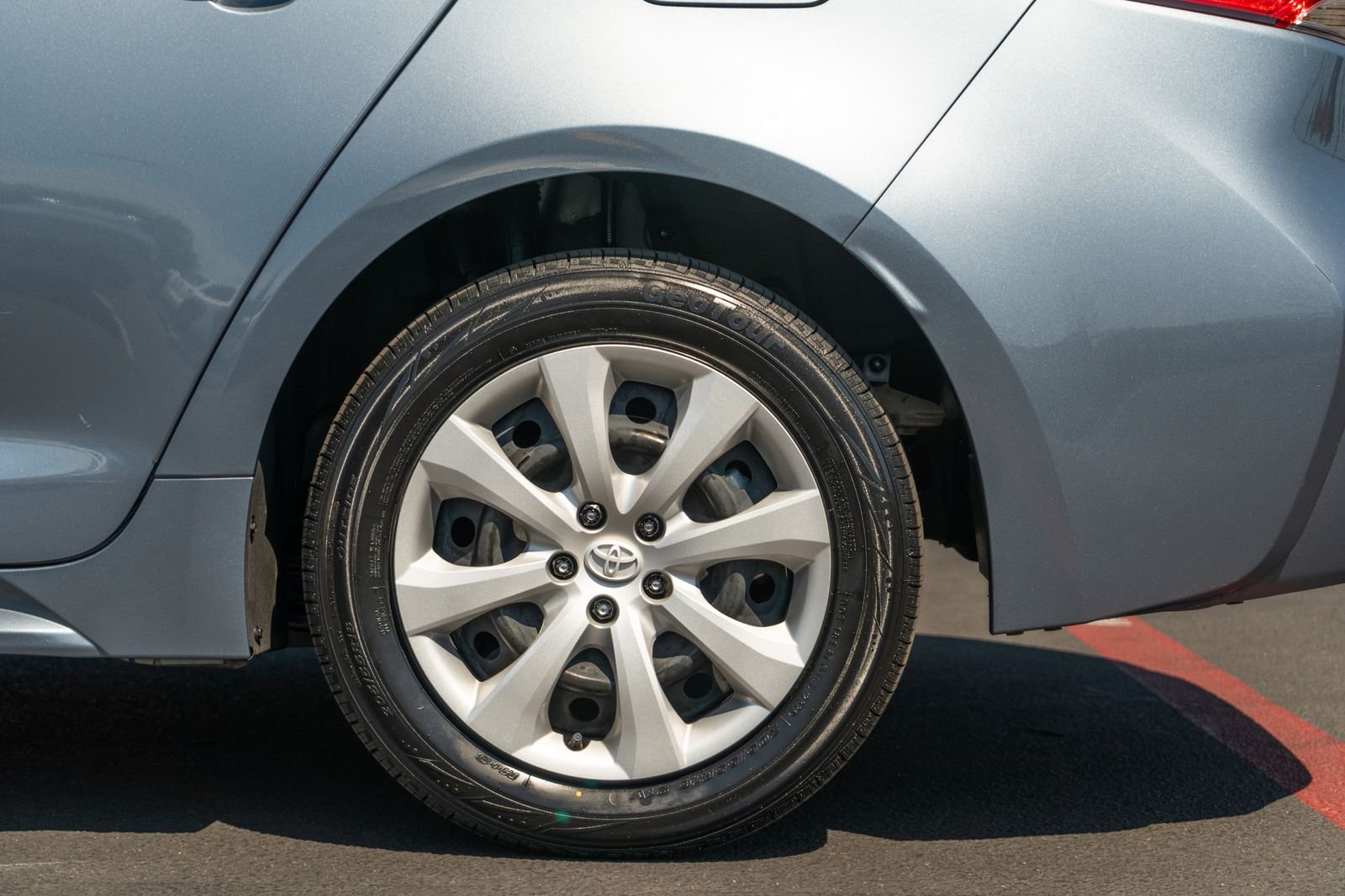 Certified Used 2025 Celestite Toyota LE image 13