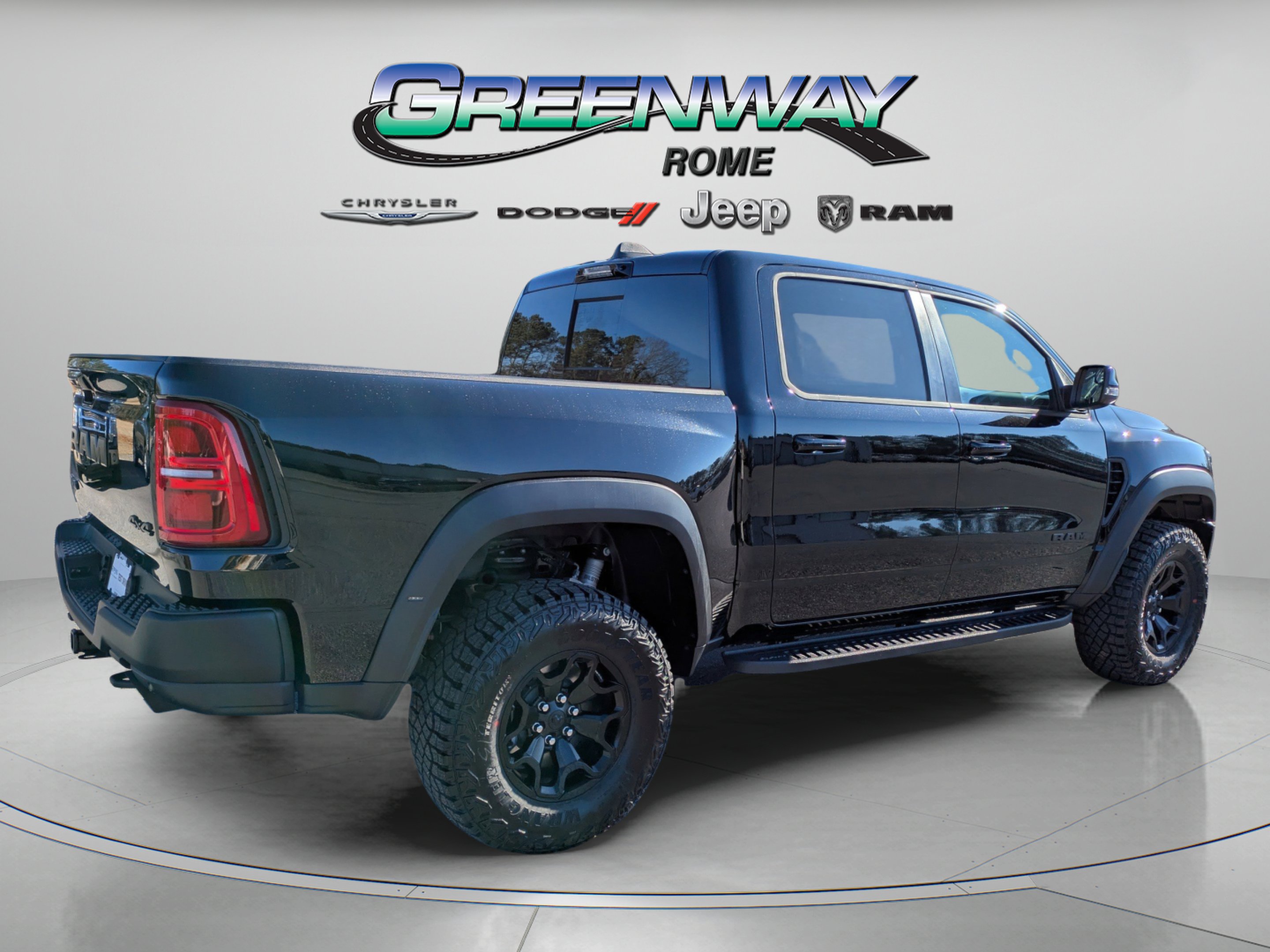 New 2026 Diamond Black Crystal Pearl-Coat Exterior Paint RAM RHO image 7