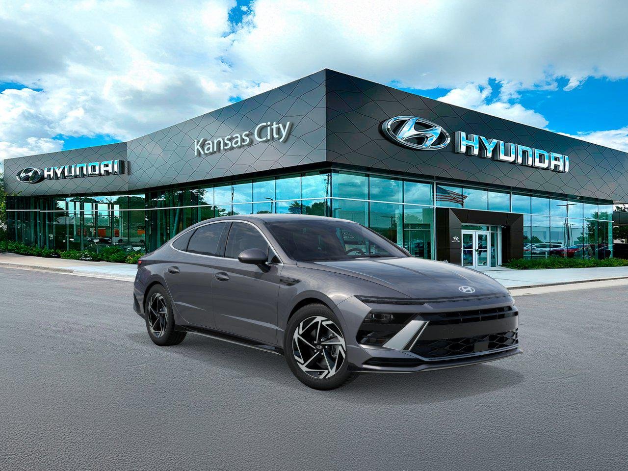 New 2026 Transmission Blue Hyundai SEL Sport image 2