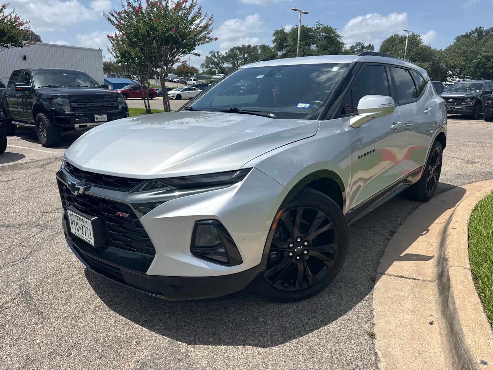 Used 2020 Silver Ice Metallic Chevrolet RS image 2