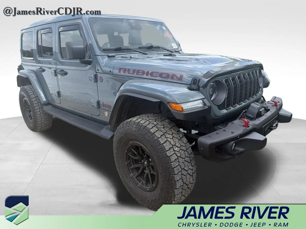 Used 2024 Gray Jeep Rubicon X image 1