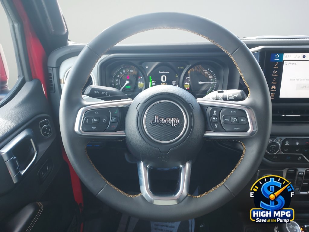 Used 2024 Red Jeep Sahara 4xe image 21