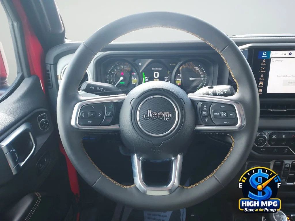 Used 2024 Red Jeep Sahara 4xe image 21