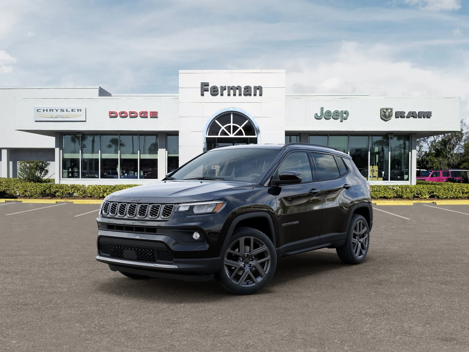 New 2026 Diamond Black Crystal Pearl-Coat Exterior Paint Jeep Latitude image 30