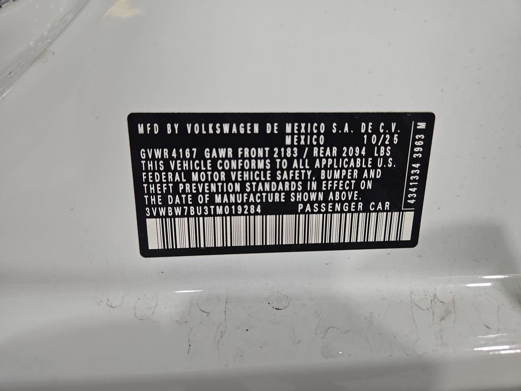 New 2026 White Volkswagen 1.5T Sport image 26