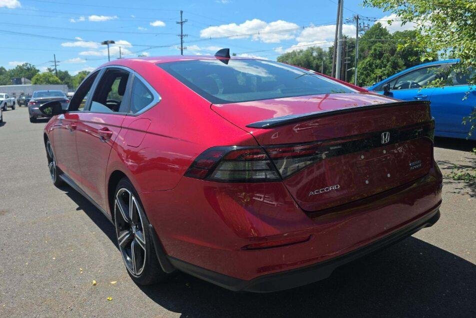Used 2023 Radiant Red Metallic Honda Sport image 3