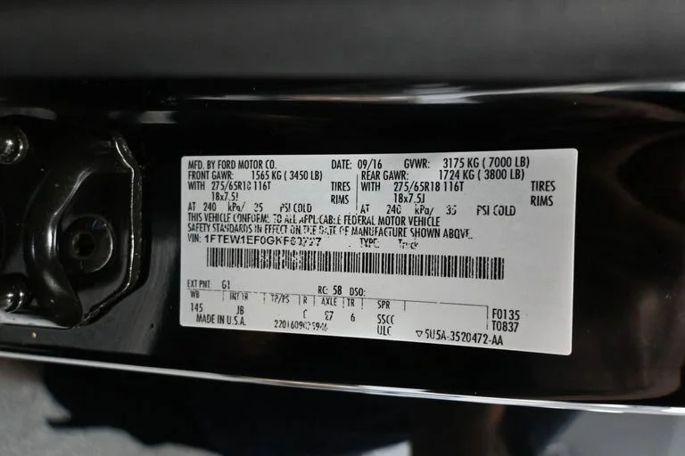 Used 2016 Black Ford XLT image 54