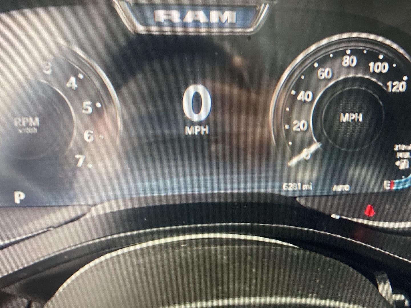 Used 2025 Hydro Blue Pearlcoat Ram Big Horn image 10