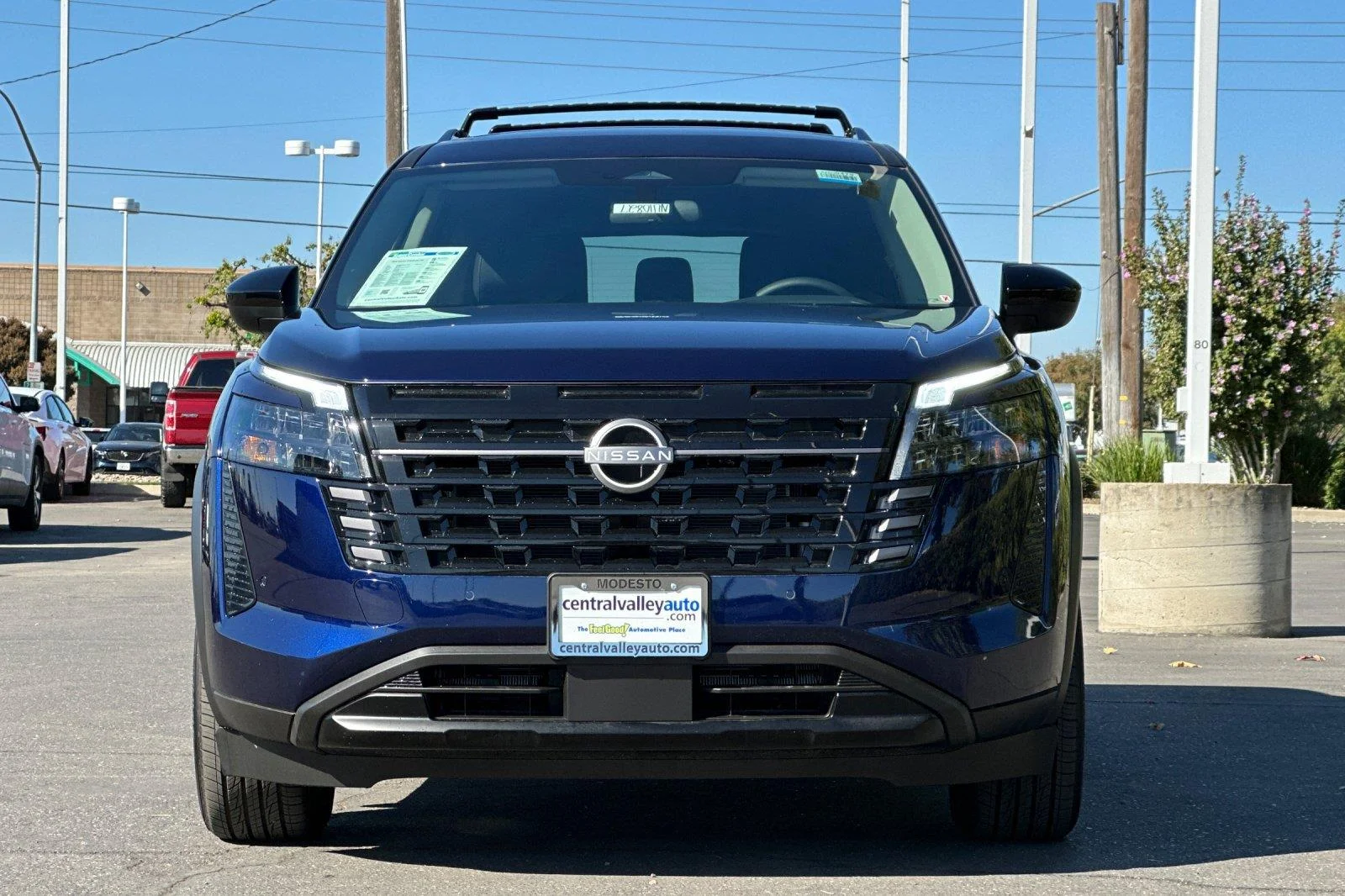 Certified Used 2026 Deep Ocean Blue Pearl Nissan SV image 8
