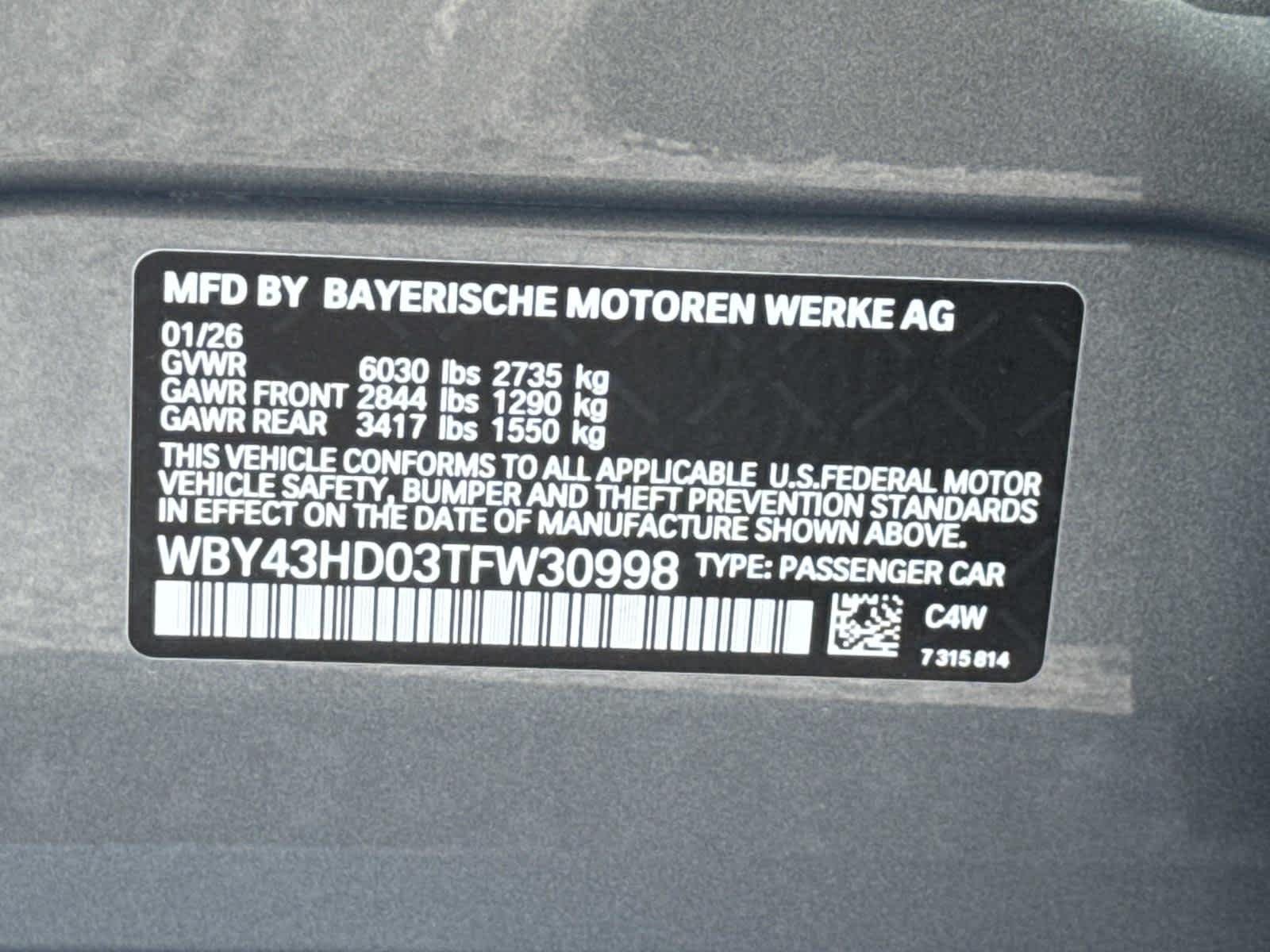 New 2026 Skyscraper Grey Metallic BMW xDrive40 image 30