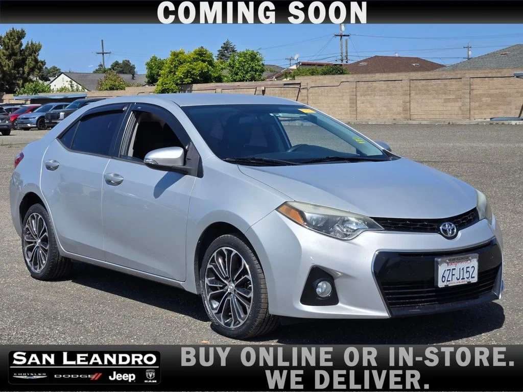 2015 Toyota Corolla S Plus