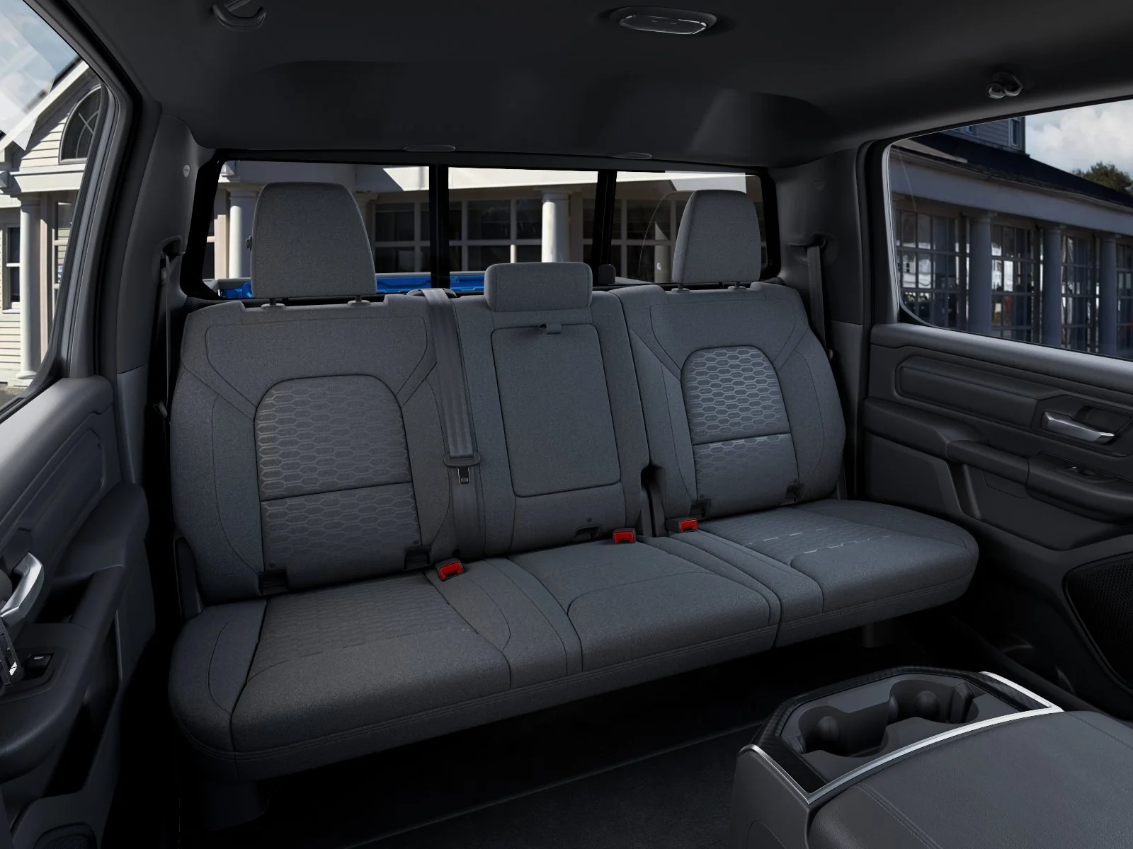 New 2026 Hydro Blue Pearl-Coat Exterior Paint RAM Express Crew Cab 4x4 5