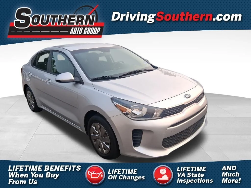 Used 2019 Silver Kia LX image 1