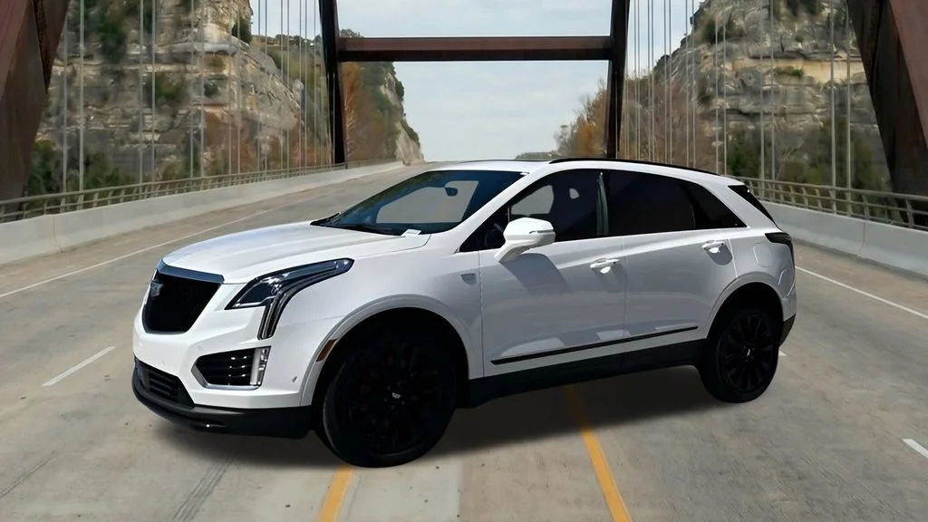 New 2026 Crystal White Tricoat Cadillac Sport image 3