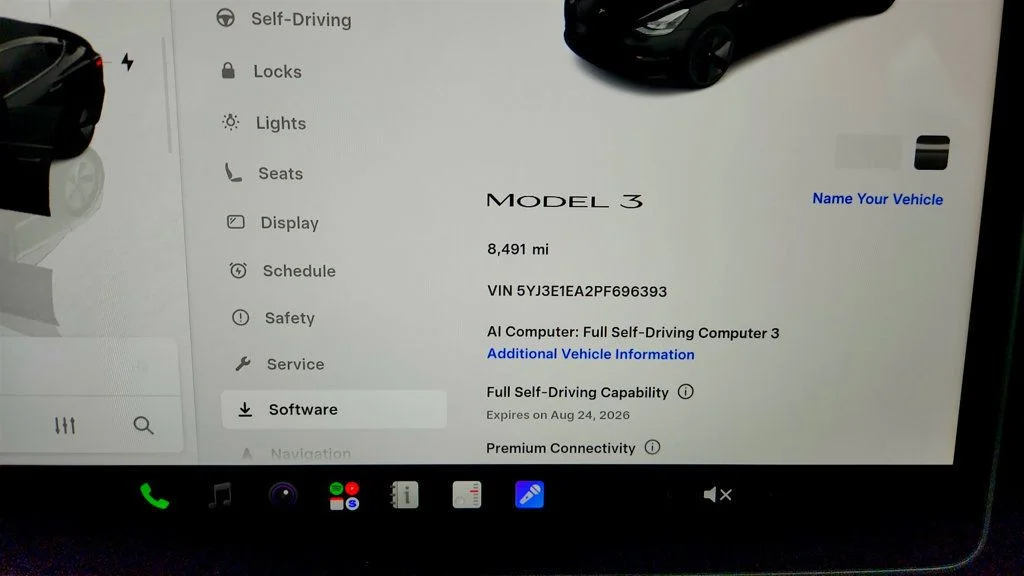 Used 2023 Solid Black Tesla RWD image 15