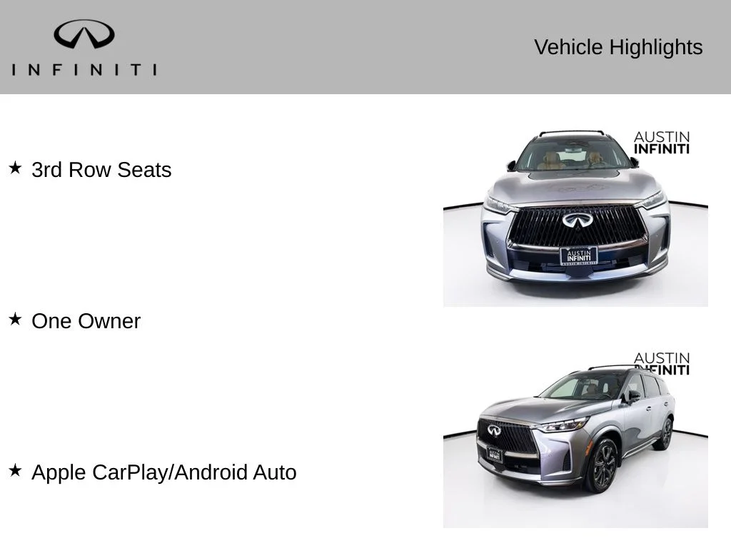 Certified Used 2026 Gray INFINITI Autograph image 3