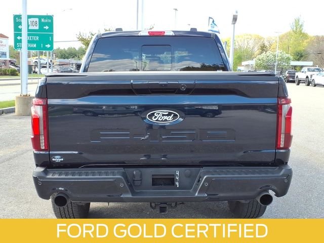 Certified Used 2025 Blue Metallic Ford Lariat image 4