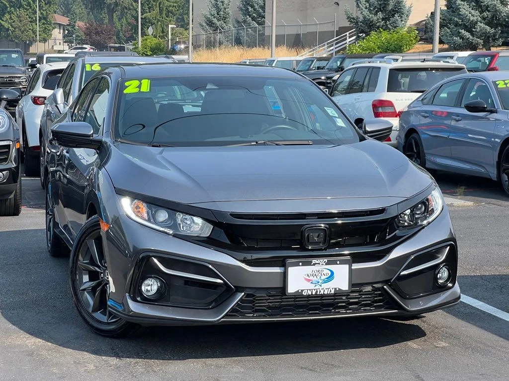 Used 2021 Polished Metal Metallic Honda EX image 1