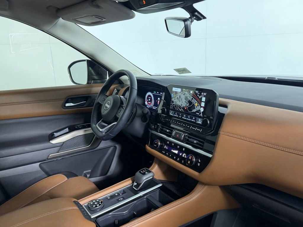Certified Used 2025 Black Nissan Platinum image 34