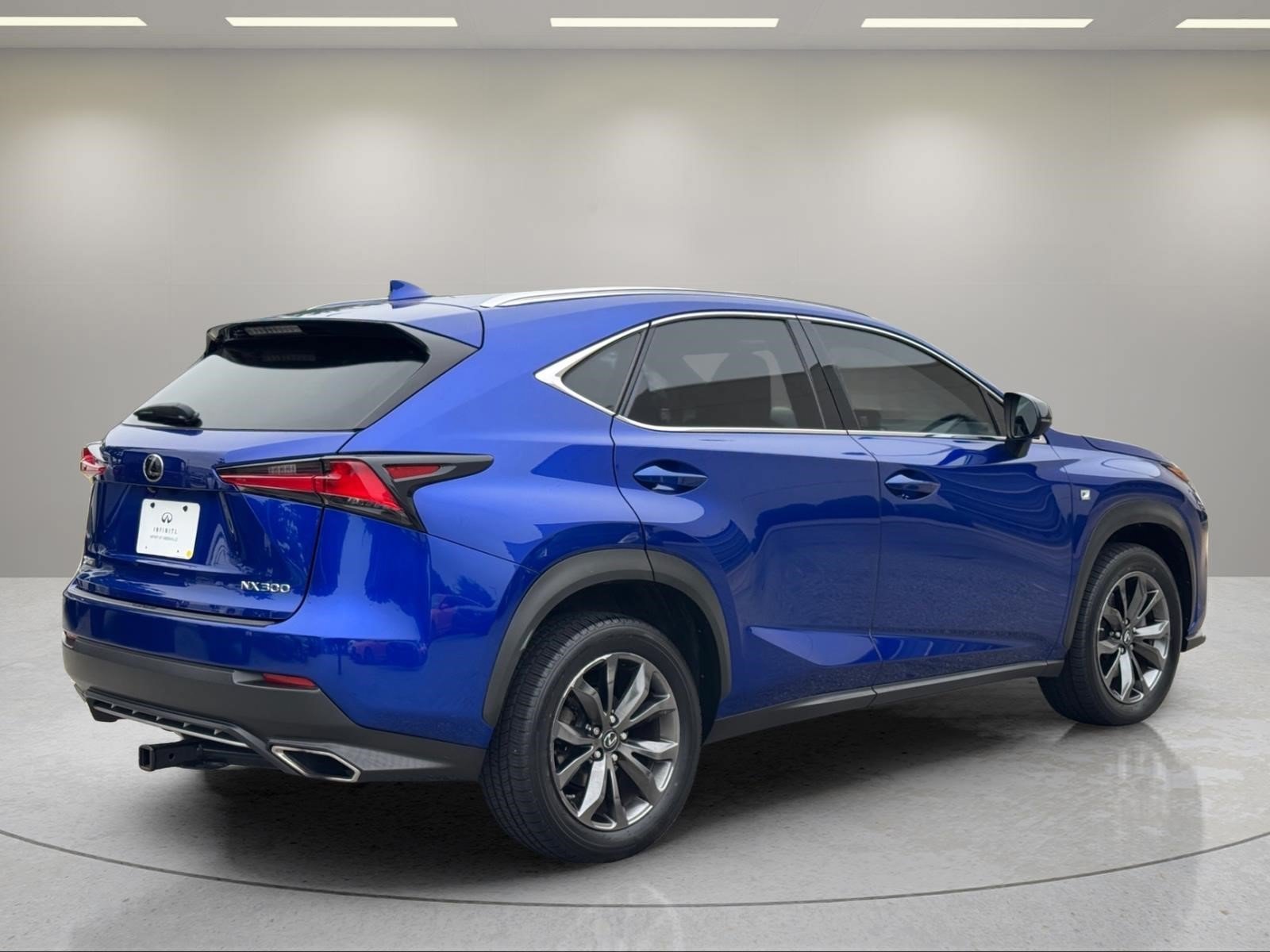 Used 2018 Ultrasonic Blue Mica 2.0 Lexus NX 300 F Sport image 5
