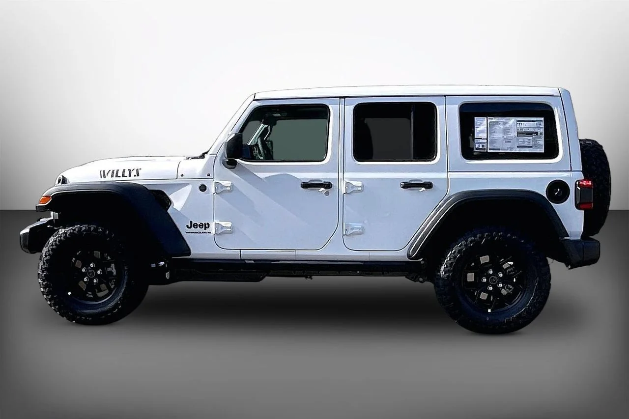 New 2026 Bright White Clearcoat Jeep Willys image 5