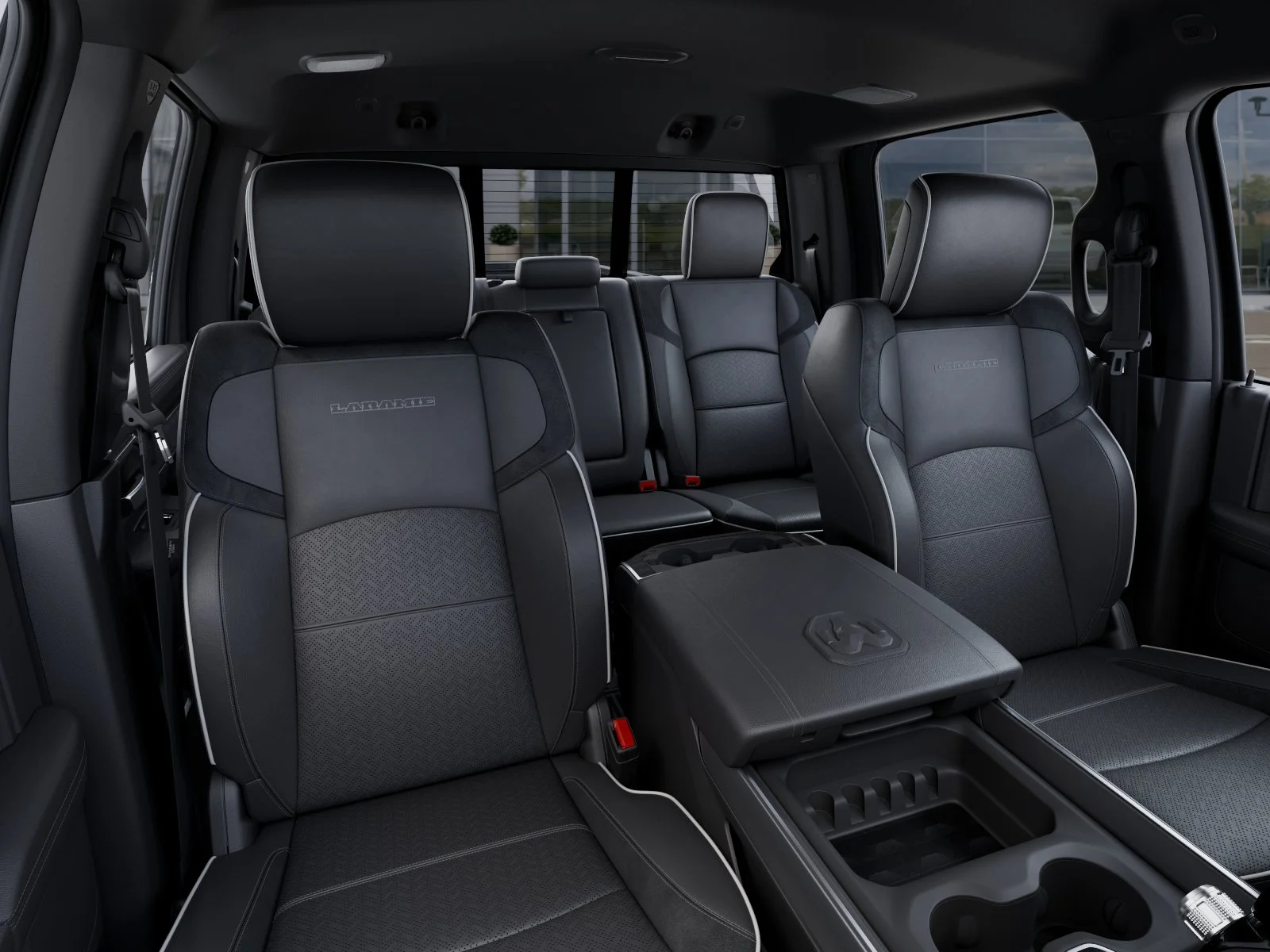 New 2026 Ceramic Gray Clear-Coat Exterior Paint RAM Laramie image 41
