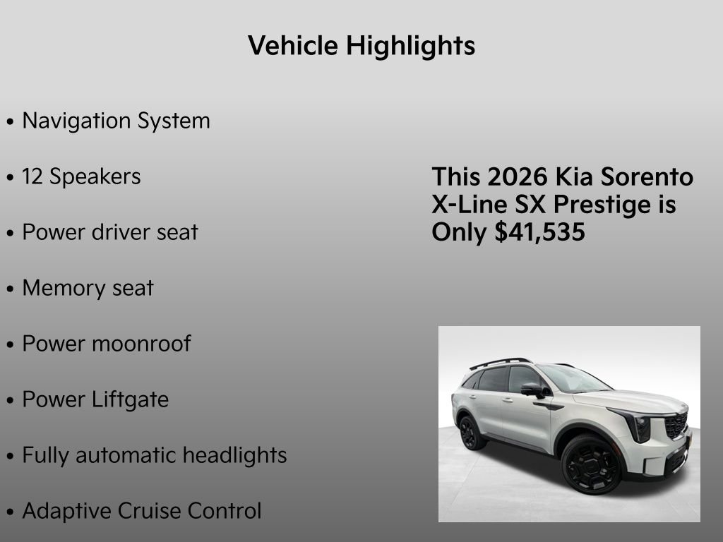 2026 Kia Sorento X-Line SX Prestige - Photo 32