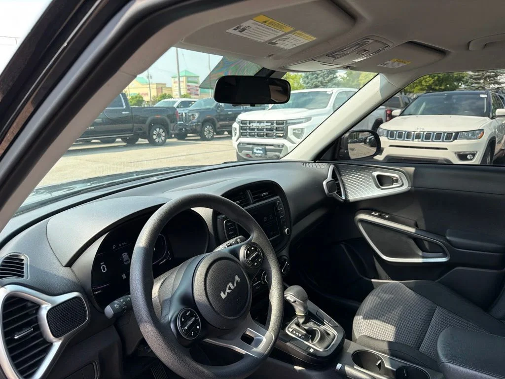 Used 2023 Black Kia LX image 12