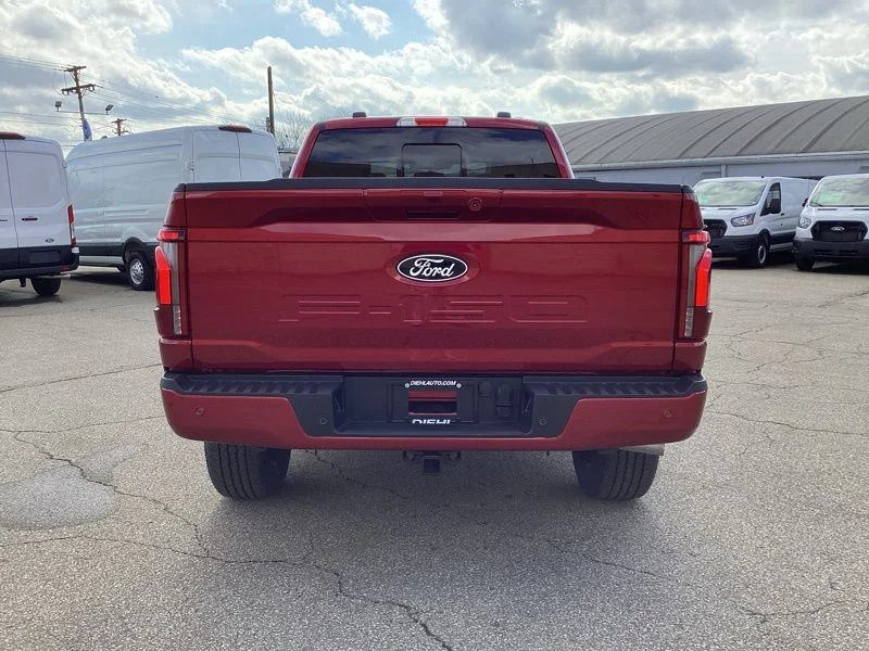 New 2026 Red Ford Lariat image 7