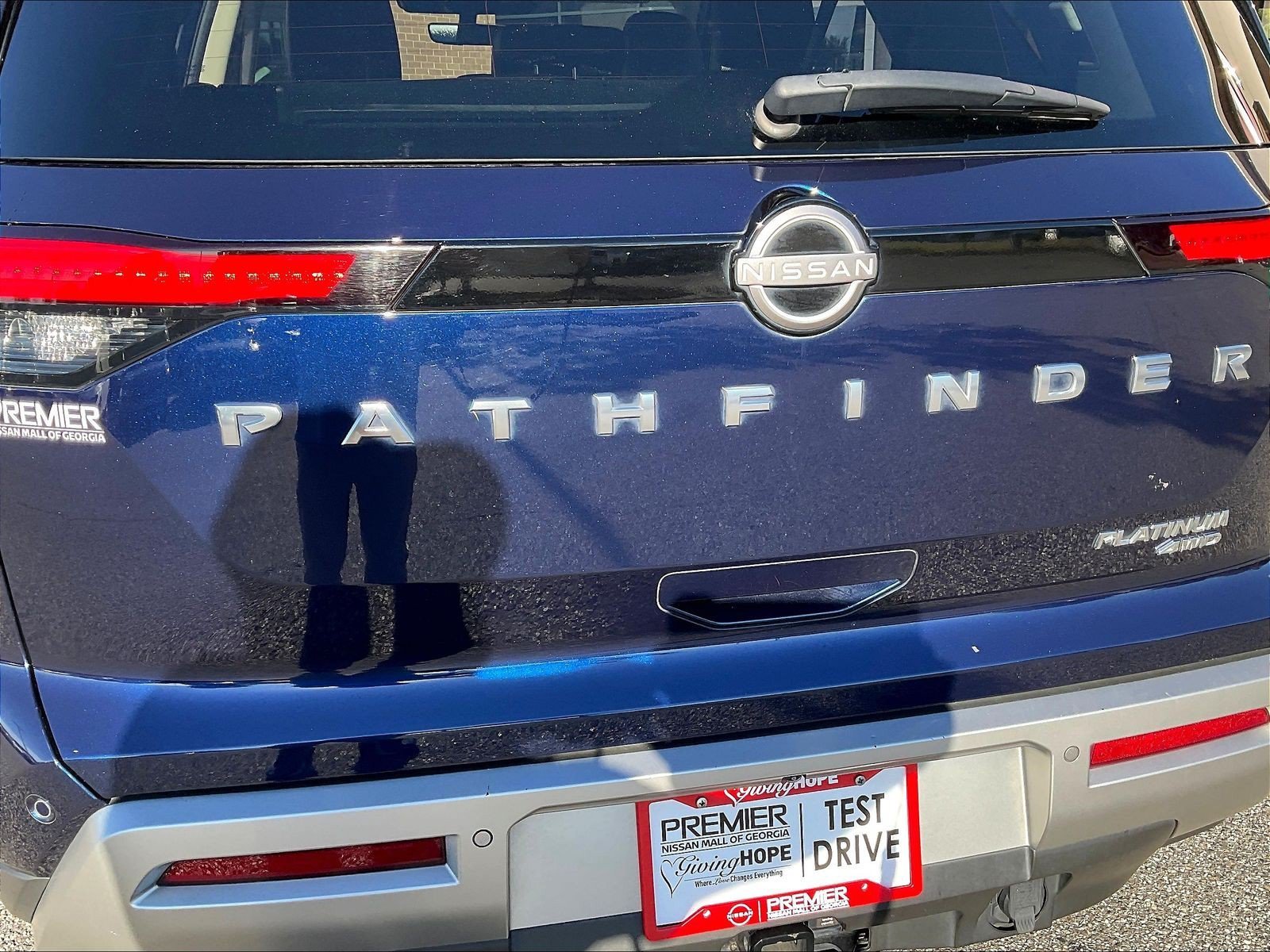 Certified Used 2023 Blue Nissan Platinum image 26