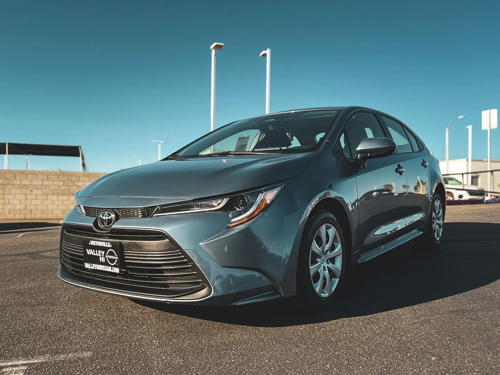 Used 2024 Gray Toyota LE image 3