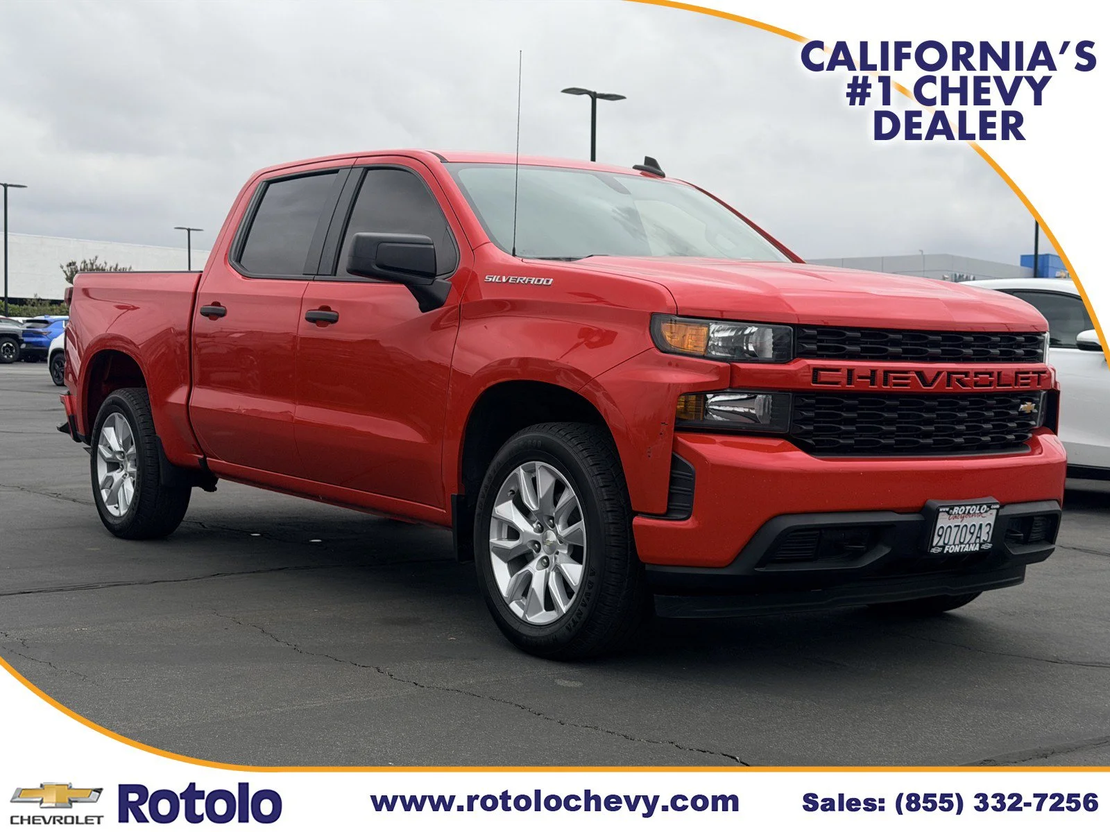 Used 2020 Red Hot Chevrolet Custom image 1