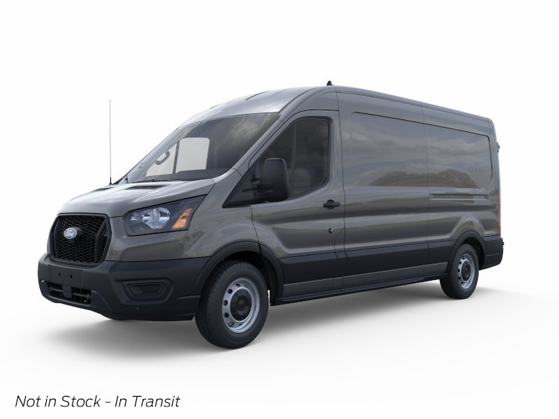 New 2026 Carbonized Gray Metallic Ford Cargo Van image 1