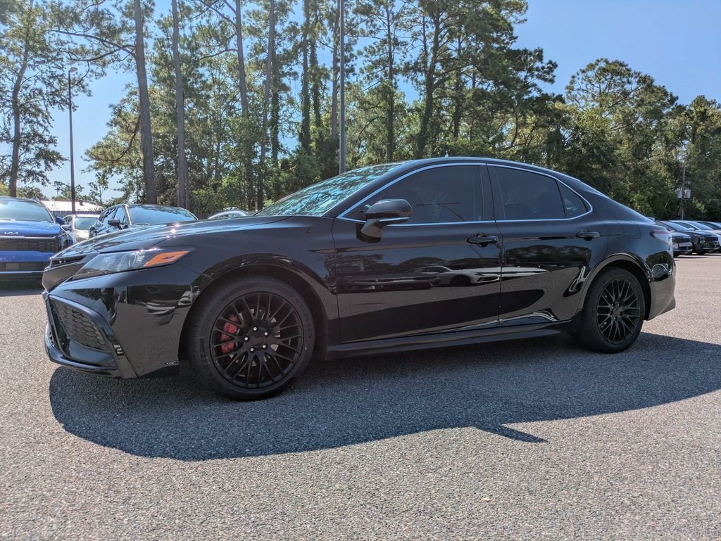 Used 2023 Black Toyota SE image 8
